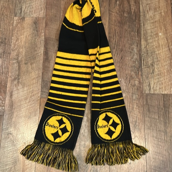 Mens PITTSBURGH STEELERS SCARF - Picture 3 of 3